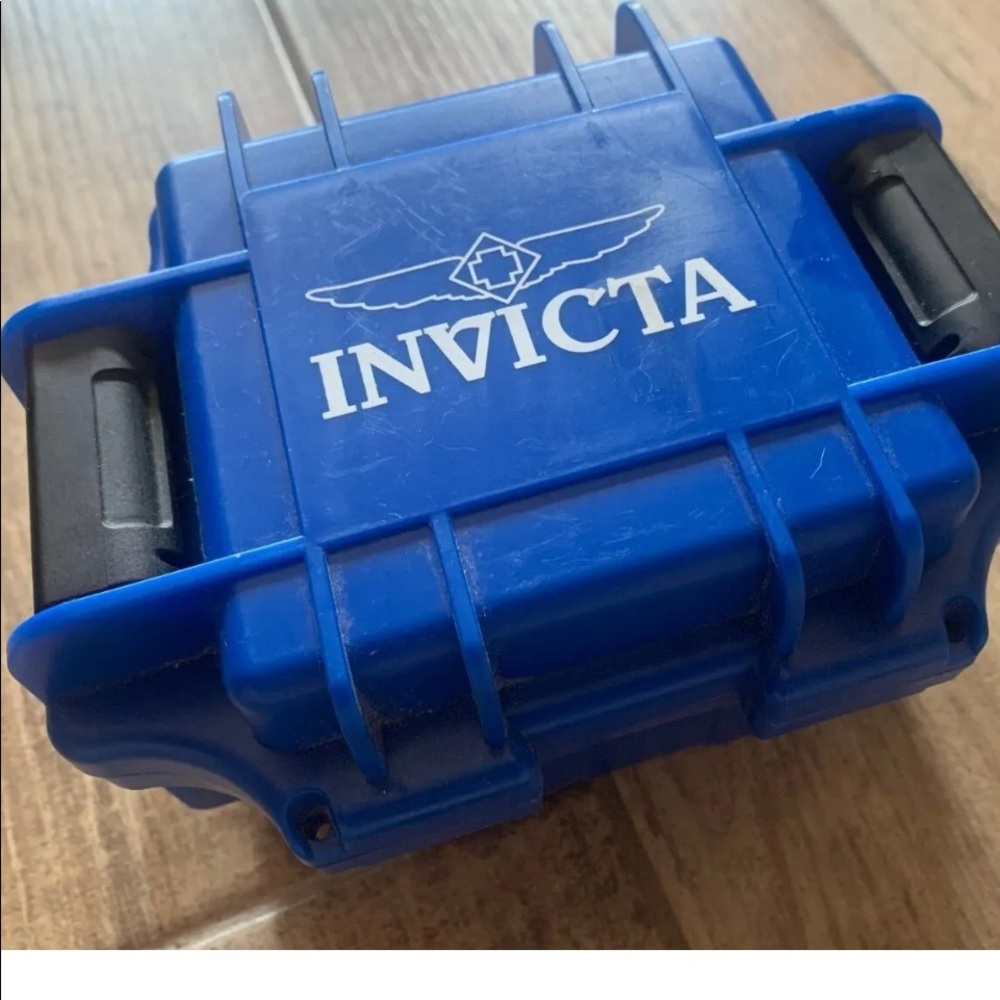 Single Slot Invocation Watch Case Blue Preowned - image 1